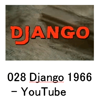 028 Django 1966 - YouTube